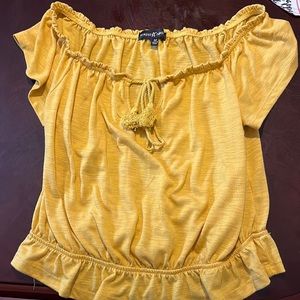 Ruched Crop Short Sleeve Tee